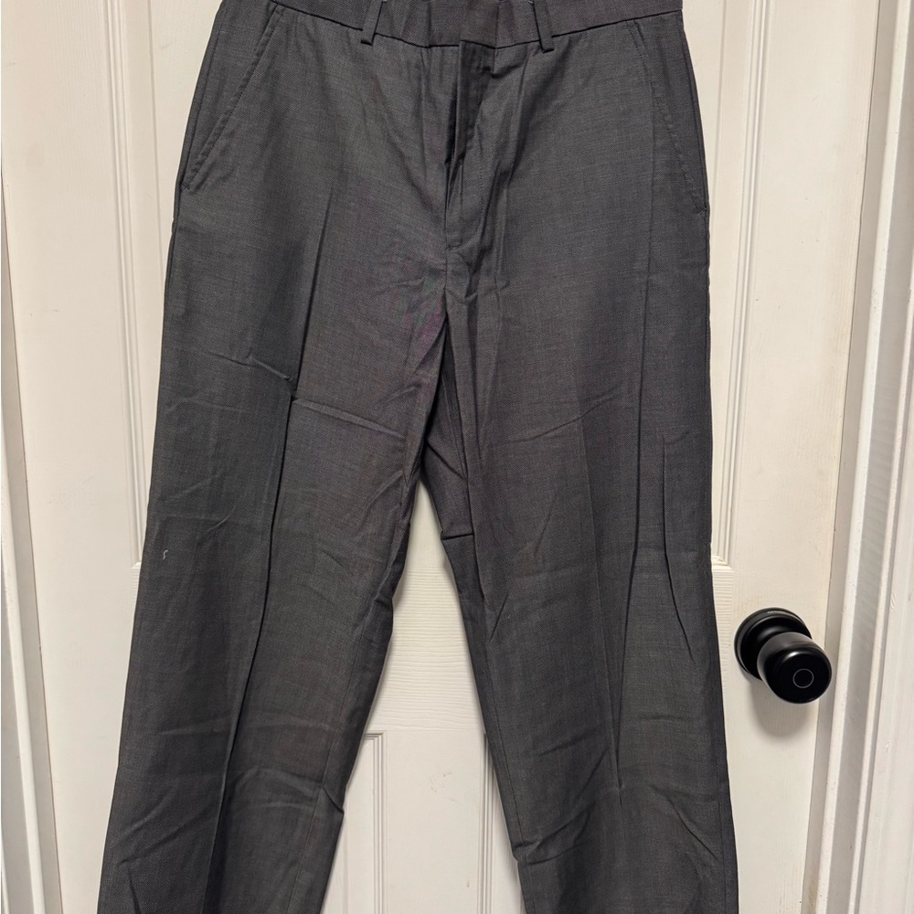 Calvin Klein Gray Dress Pants for Men